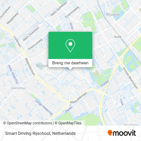 Smart Driving Rijschool kaart
