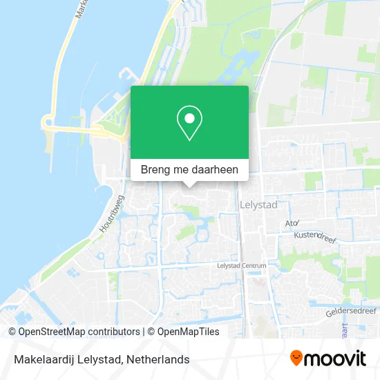 Makelaardij Lelystad kaart