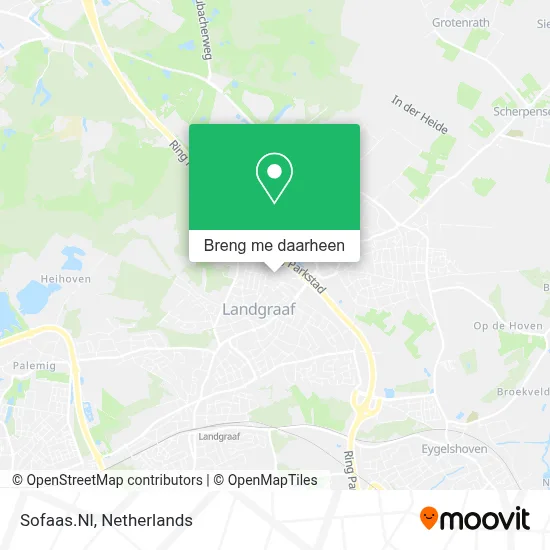 Sofaas.Nl kaart