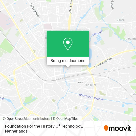 Foundation For the History Of Technology kaart