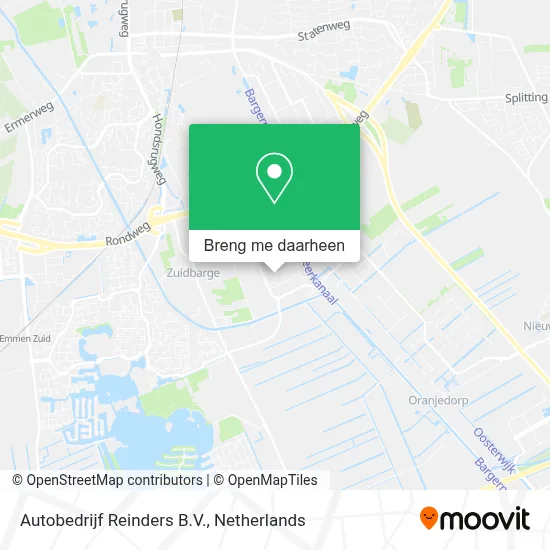 Autobedrijf Reinders B.V. kaart