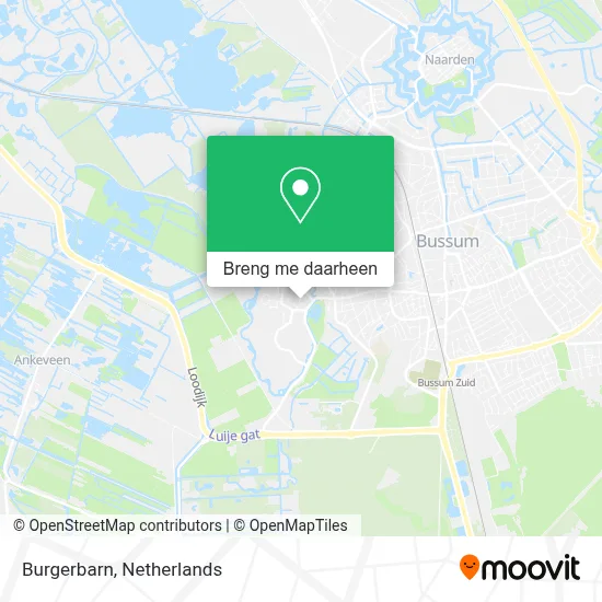 Burgerbarn kaart