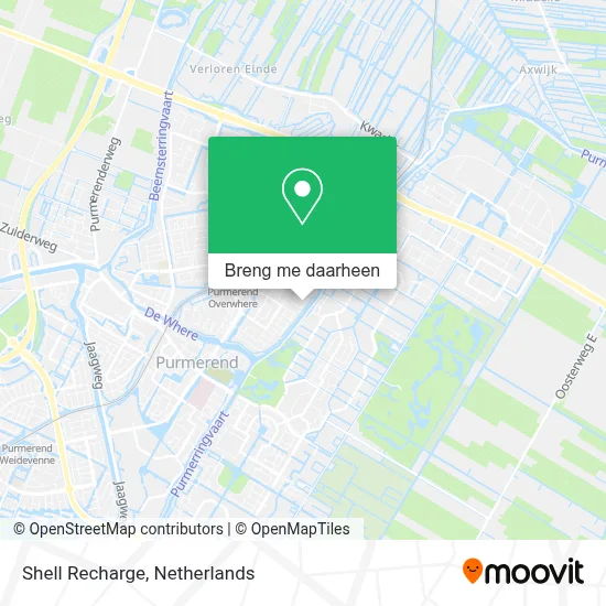 Shell Recharge kaart