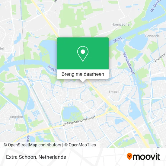 Extra Schoon kaart