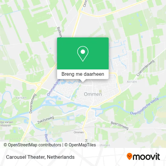 Carousel Theater kaart