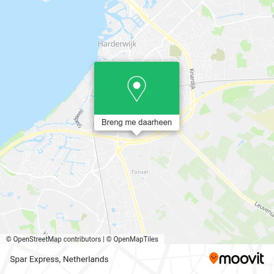 Spar Express kaart