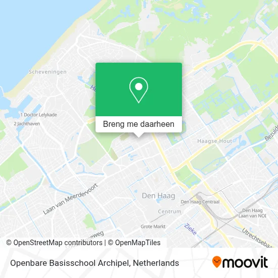 Openbare Basisschool Archipel kaart