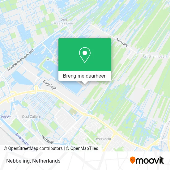 Nebbeling kaart