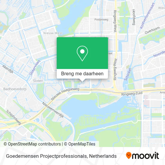 Goedemensen Projectprofessionals kaart