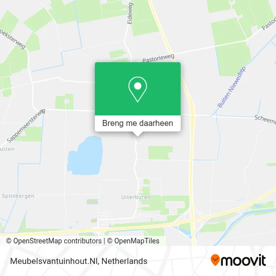 Meubelsvantuinhout.Nl kaart