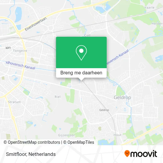 Smitfloor kaart