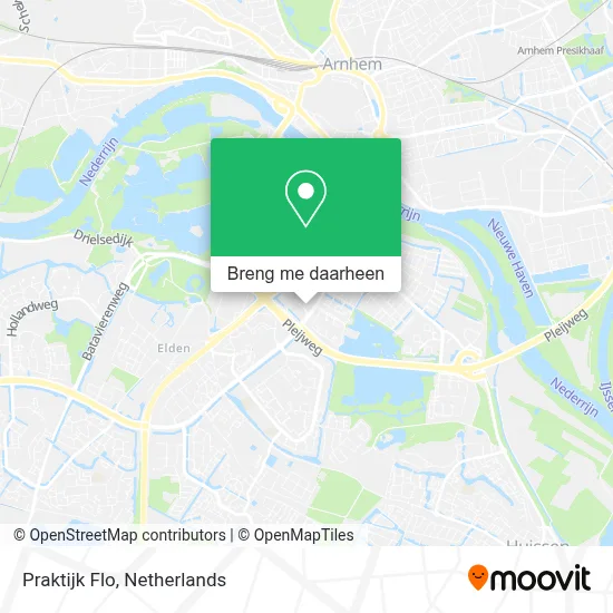 Praktijk Flo kaart