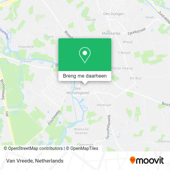 Van Vreede kaart