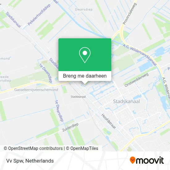 Vv Spw kaart