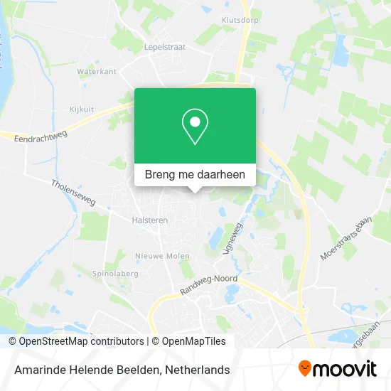 Amarinde Helende Beelden kaart