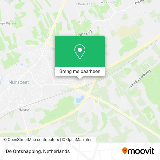 De Ontsnapping kaart