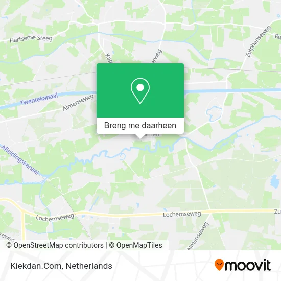 Kiekdan.Com kaart