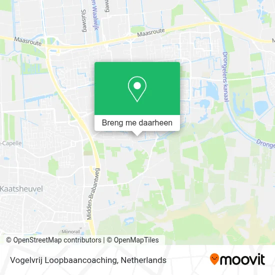 Vogelvrij Loopbaancoaching kaart