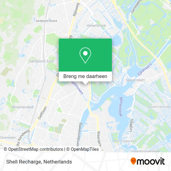 Shell Recharge kaart