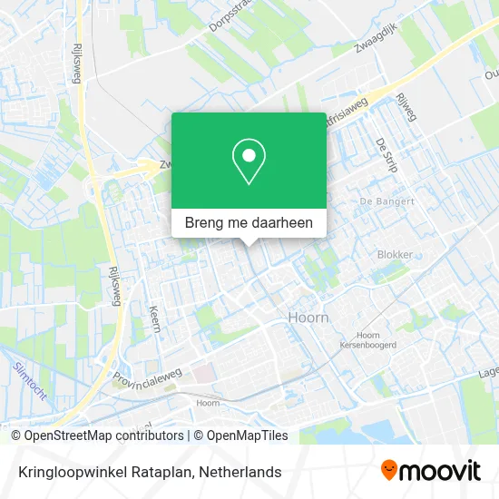 Kringloopwinkel Rataplan kaart