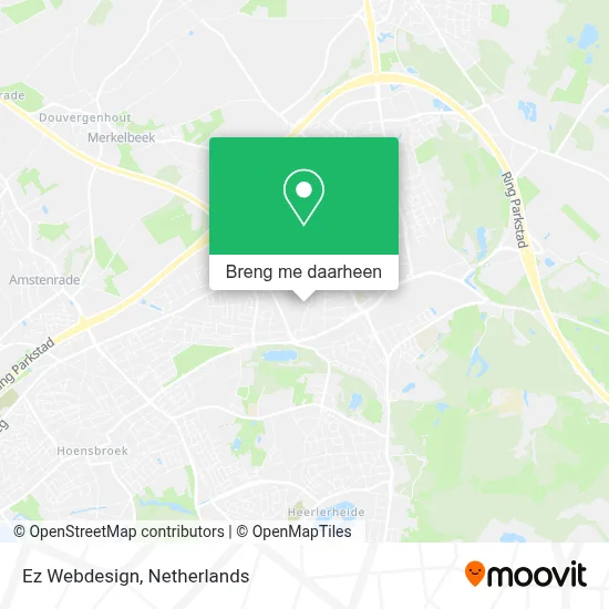 Ez Webdesign kaart