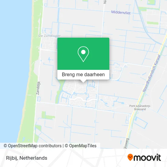Rijbij kaart