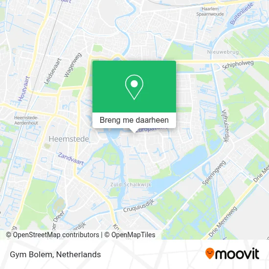 Gym Bolem kaart