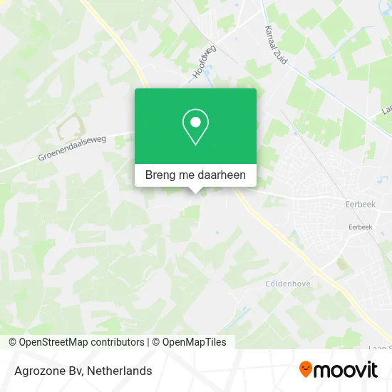 Agrozone Bv kaart