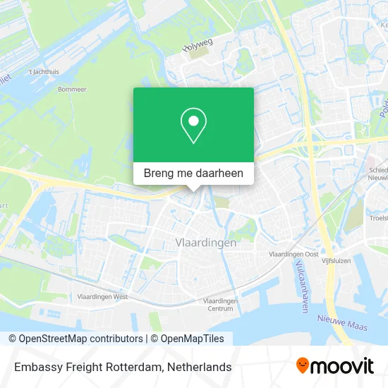 Embassy Freight Rotterdam kaart