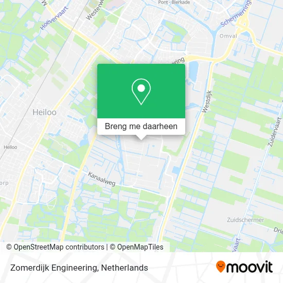 Zomerdijk Engineering kaart