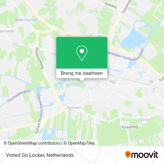 Vinted Go Locker kaart