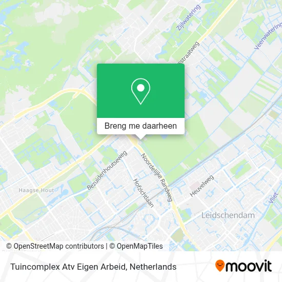 Tuincomplex Atv Eigen Arbeid kaart