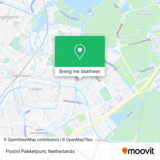 Postnl Pakketpunt kaart