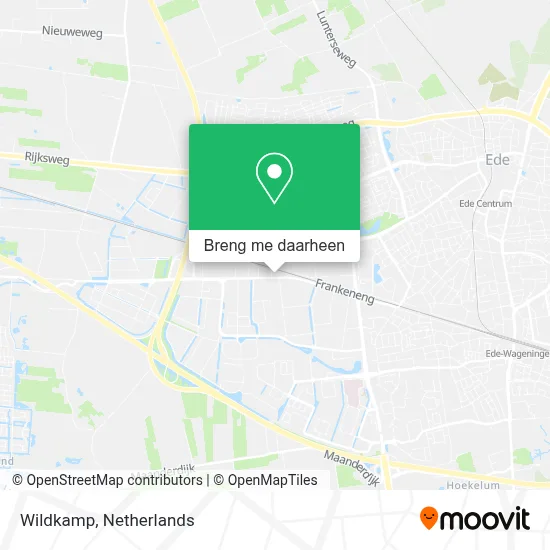 Wildkamp kaart