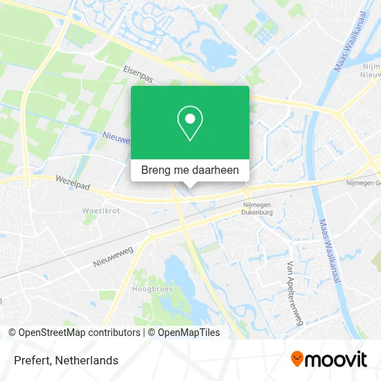 Prefert kaart