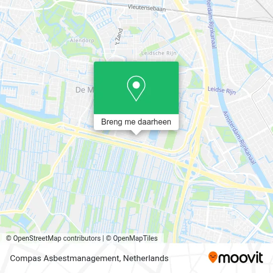 Compas Asbestmanagement kaart