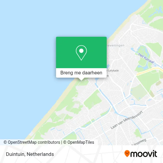 Duintuin kaart