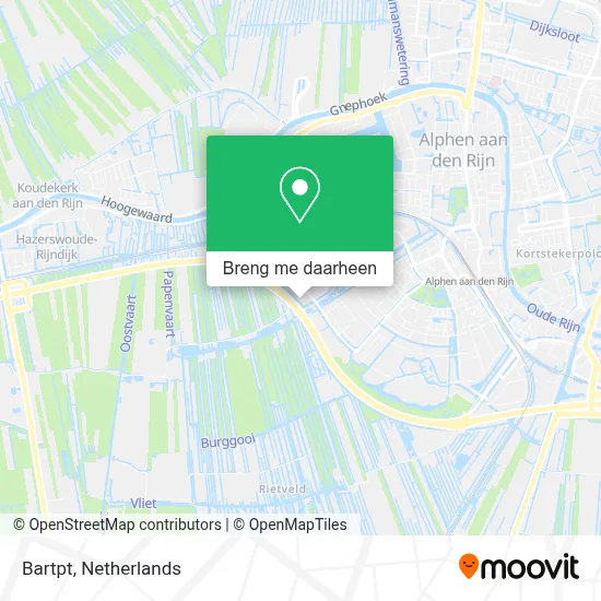 Bartpt kaart