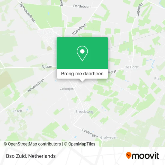 Bso Zuid kaart