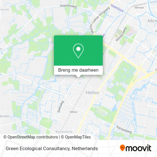 Green Ecological Consultancy kaart