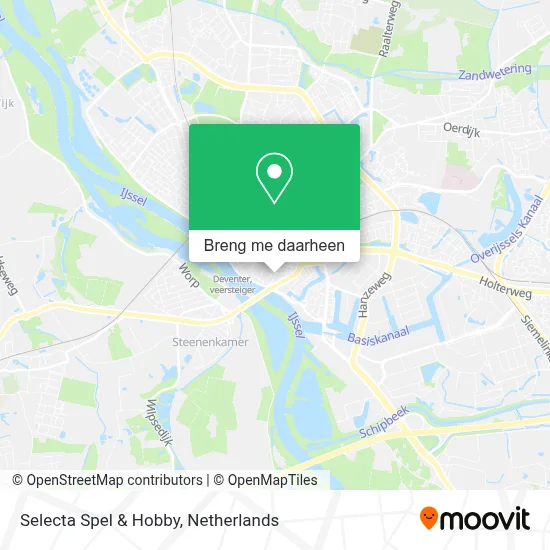 Selecta Spel & Hobby kaart