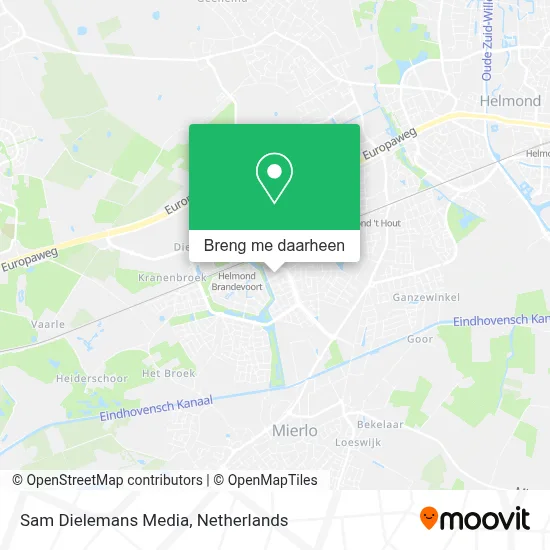 Sam Dielemans Media kaart