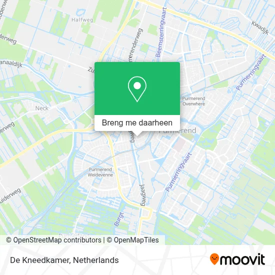 De Kneedkamer kaart