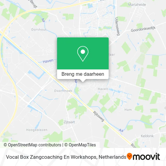 Vocal Box Zangcoaching En Workshops kaart