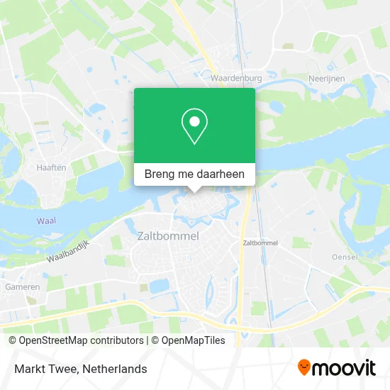 Markt Twee kaart