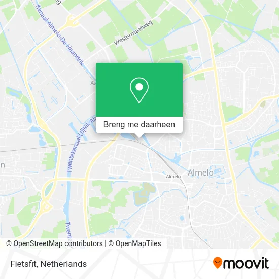 Fietsfit kaart