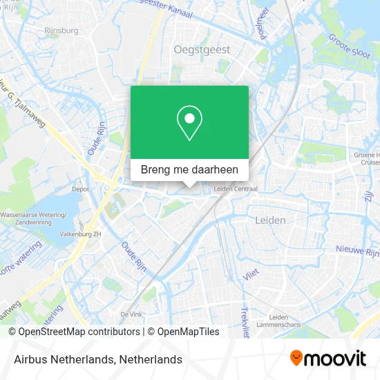 Airbus Netherlands kaart