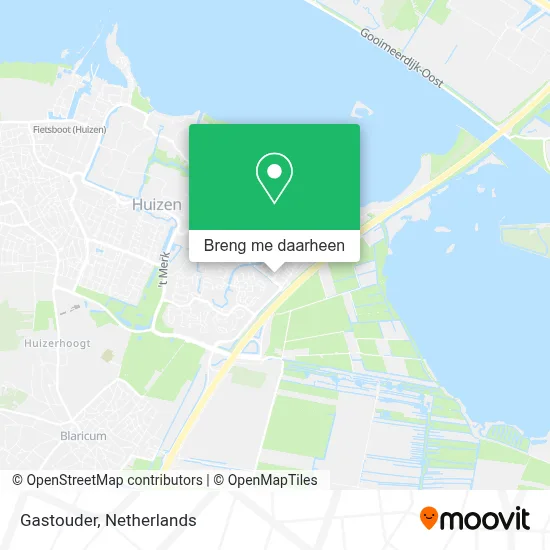 Gastouder kaart