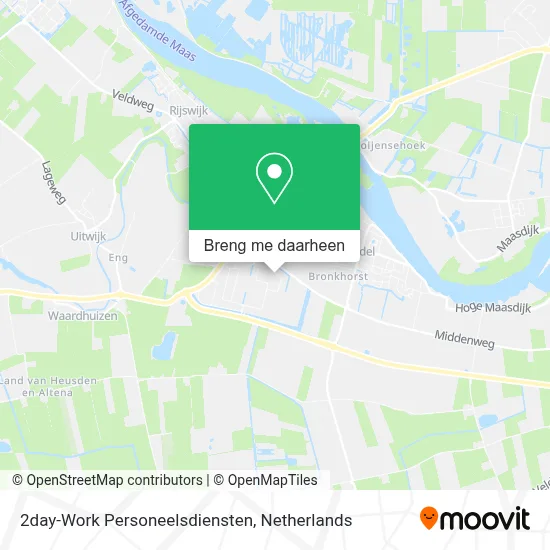 2day-Work Personeelsdiensten kaart