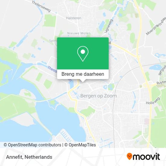 Annefit kaart